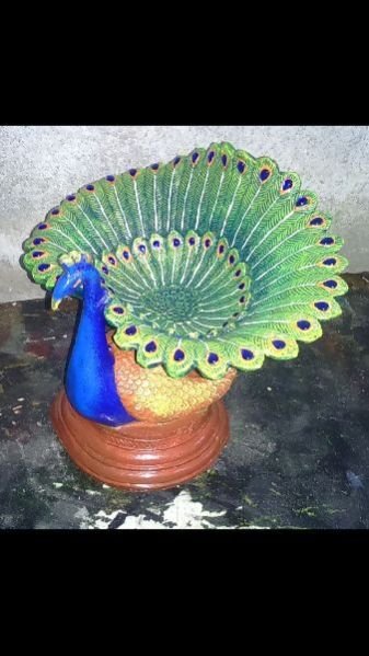 Peacock Diya