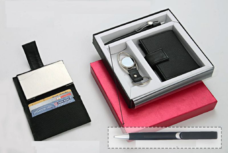 Pen Keychain & Card Holder Set 01