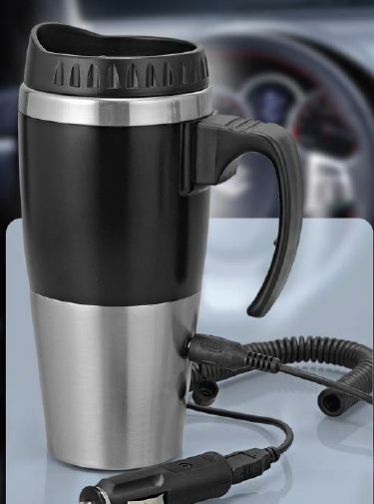 H 97 Travel Mug With Car/ USB Charger