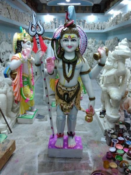 Marble Shiva Statue 04