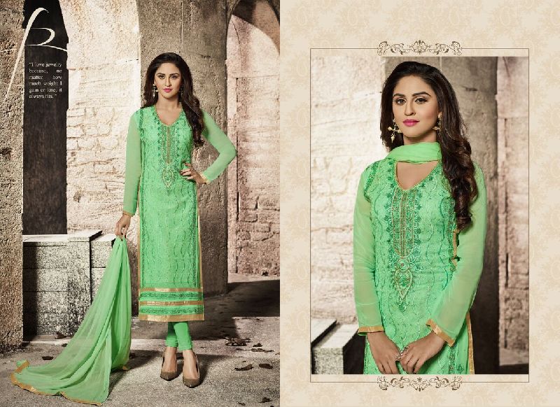 27691 Sukirti Semi Stitched Suit
