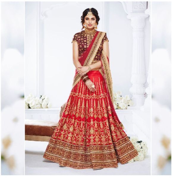 30762 Nakkashi Lehenga Choli