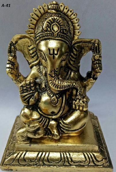 A-41 Metal Ganesh Statue