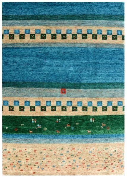 Hand Knotted Lori Gabbeh Carpet 02