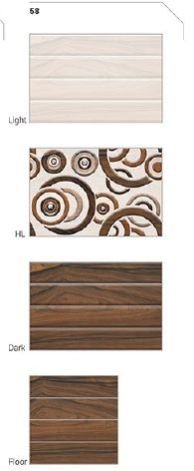 300x450mm Glossy Series Wall Tiles (58-01)