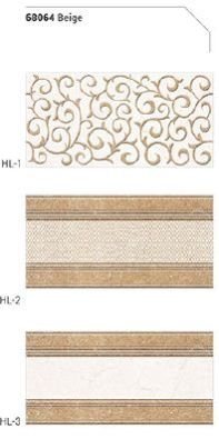 300x600mm Glossy Series Wall Tiles (68064 Beige)