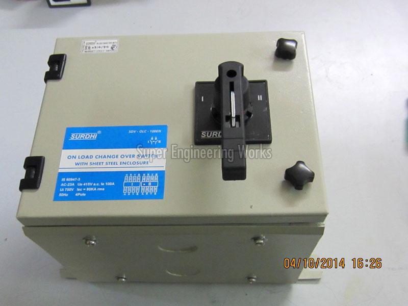 On Load Changeover Switches