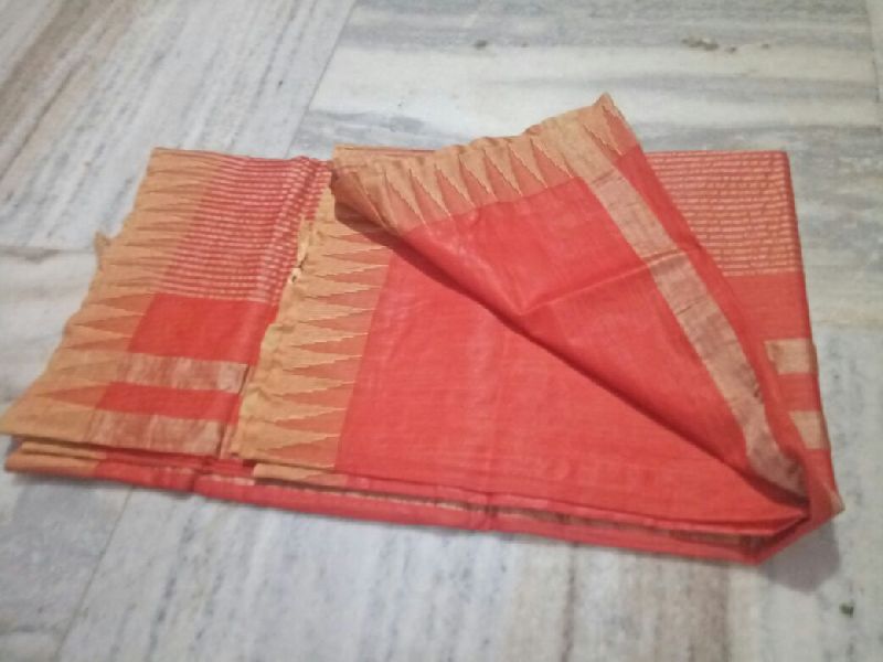 Semi Silk Saree With Blouse 02