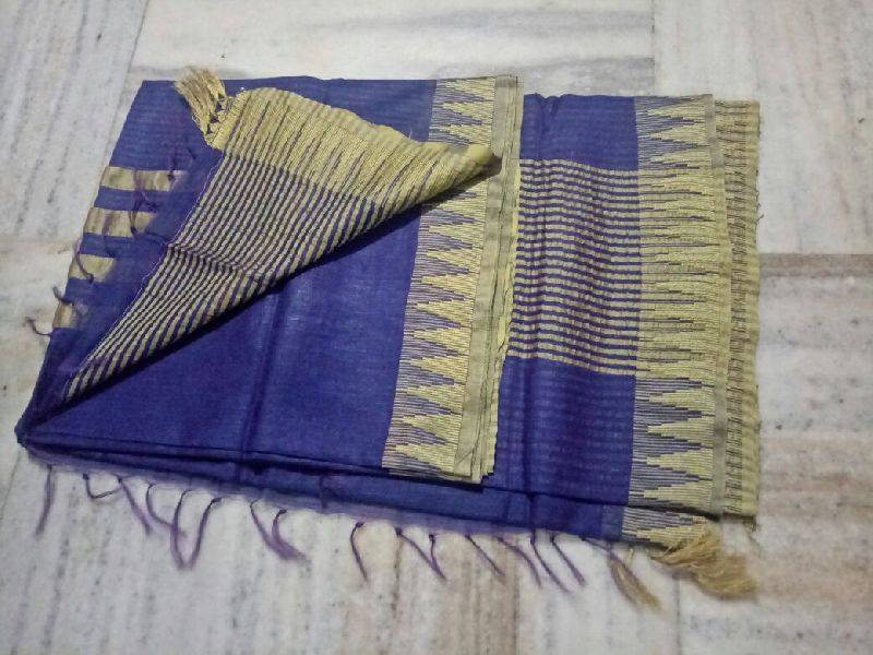 Semi Silk Saree With Blouse 12