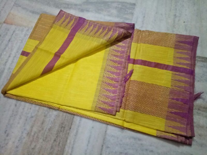 Semi Silk Saree With Blouse 18