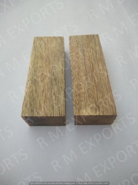 Stabilized Mango Wood Flat Knife Scales RM SW 02