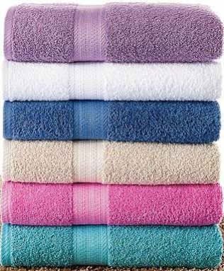 Solid Dyed Dobby Towel 01
