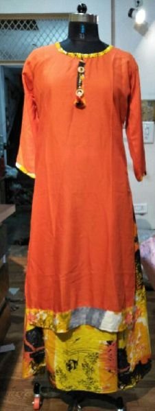 Rayon Print Plazzo Set