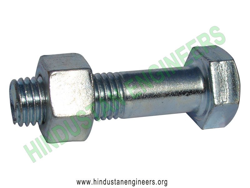 Carriage Bolt with Nut 02