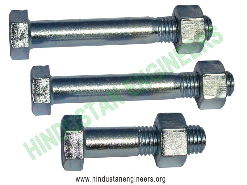 Carriage Bolt with Nut 03