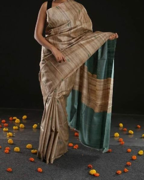Desi Tussar Silk Saree 01