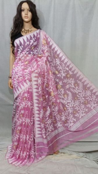 Khadi Jamdani Saree 02