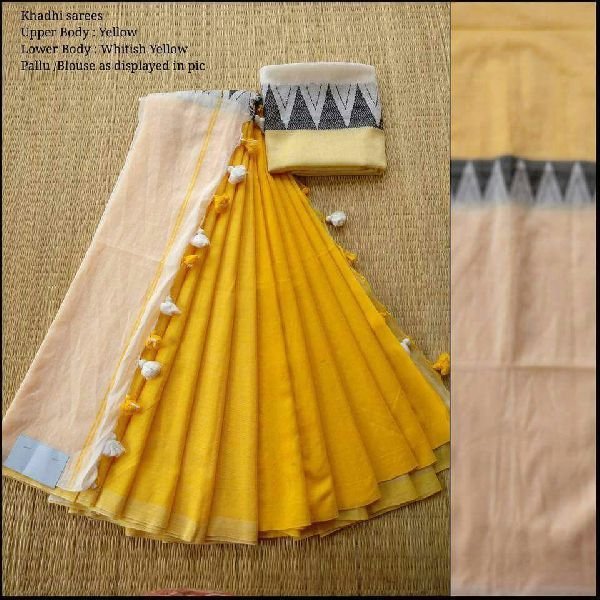 Khadi Madhyamoni Saree 03