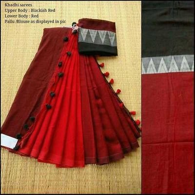 Khadi Madhyamoni Saree 04