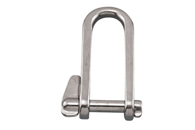 Long D Shackle with Key Pin