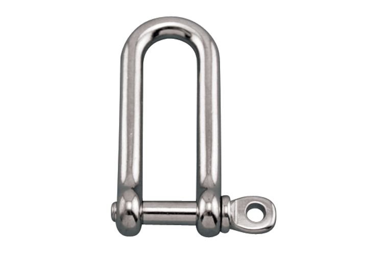 Long D Shackle with Screw Pin