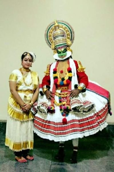 Mohiniyattam Dance Costume 01