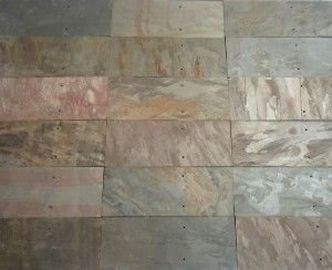 Multi Pink Slate Tile