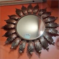 Wooden Decorative Wall Mirror