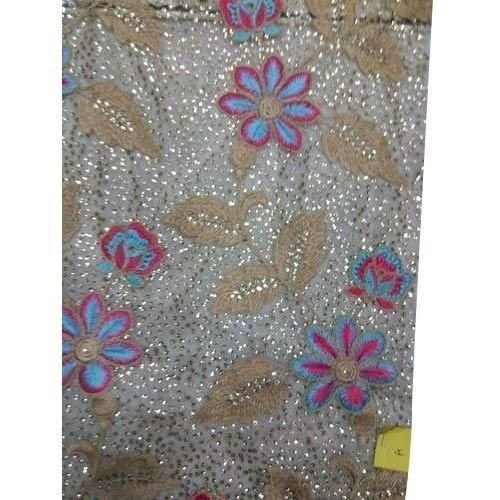 Embroidered Net Fabric 02