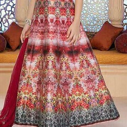 Printed Silk Fabric 03