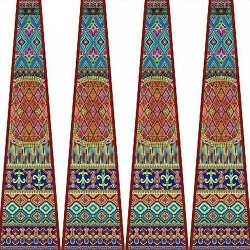 Stylish Embroidered Fabric 02