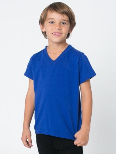 Kid V Neck T-shirt 01