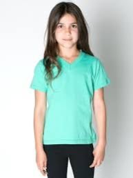 Kid V Neck T-shirt 02