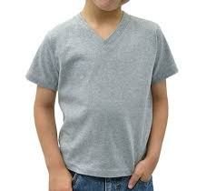 Kid V Neck T-shirt 03