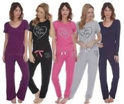 Ladies Top & Pyjama Set 04