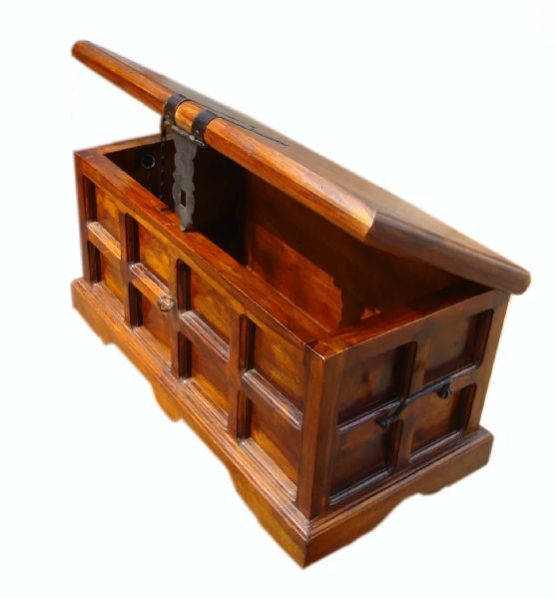 Wooden Storage Trunk 03