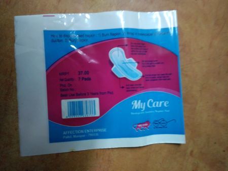 Sanitary Napkin Packaging Pouch 02