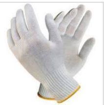 Cotton gloves (knitting)