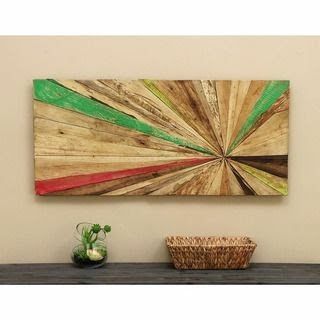 Abstract Wood Wall Art 01
