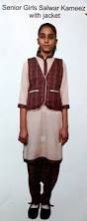 Girls Salwar Kameez School Uniform 01