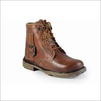 Mens High Ankle Leather Boot