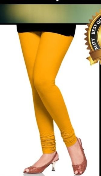 Ladies Plain Cotton Lycra Legging 01