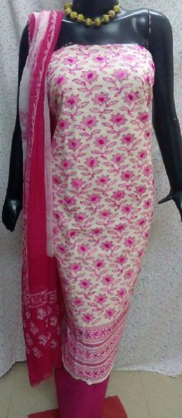 Hand Embroidered Cotton Suit  03