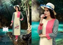 Rayon Kurti Palazzo and Dupatta Set 04