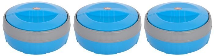 Jayco Fortune Three Piece Blue Casserole Set 01