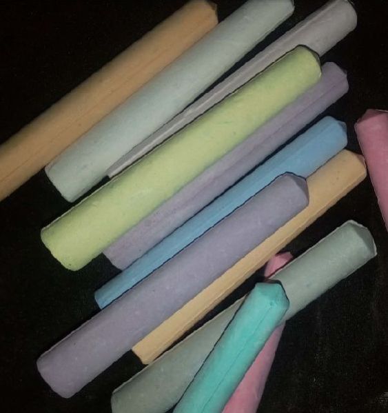 Colored Chalk Sticks 02