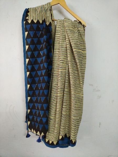 Block Printed Sarees 02