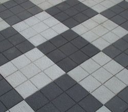 Glossy Pattern Parking Tiles 03