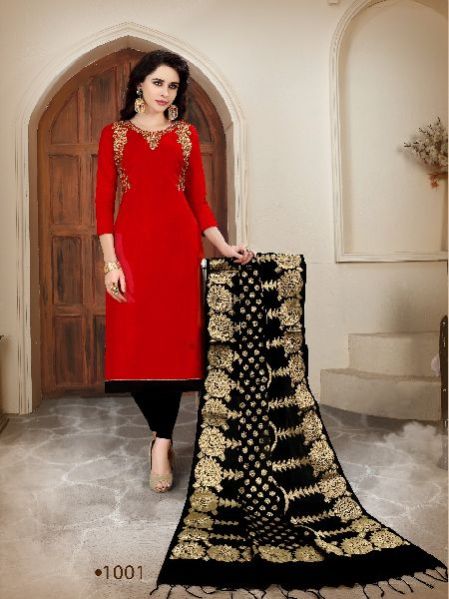 Ladies Banarasi Suit 01