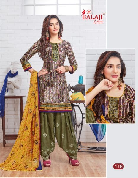 Ladies Cotton Suit 01